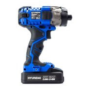 Hyundai HY2177 20V MAX Cordless 180Nm Impact Driver, 2Ah Li-Ion Battery + charger